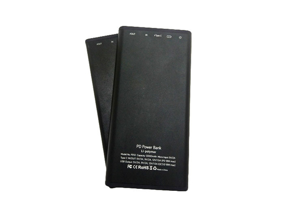 5V 2A Input Quick Charge Power Bank 12000mAh